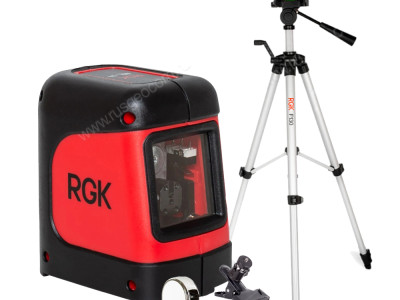 Комплект: лазерный уровень RGK ML-11 + штатив RGK F130 рулетка RGK RM3